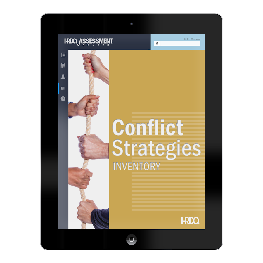 Conflict Strategies Inventory - Online Assessment
