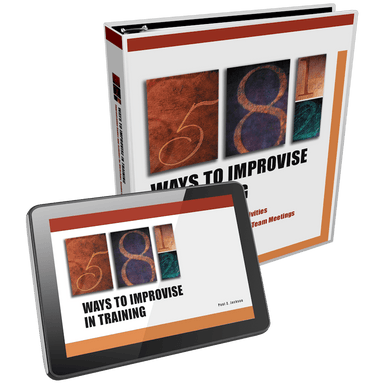 58 1/2 Ways to Improvise Training Activity Collection - HRDQ