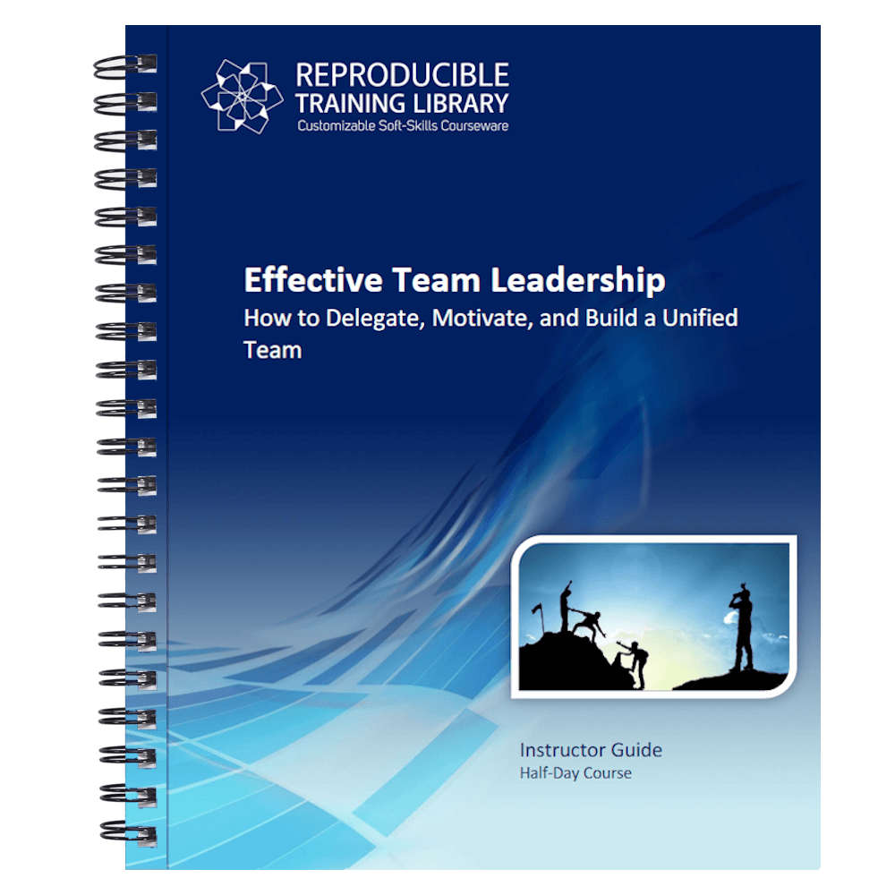 Effective Team Leadership Customizable Course - HRDQ