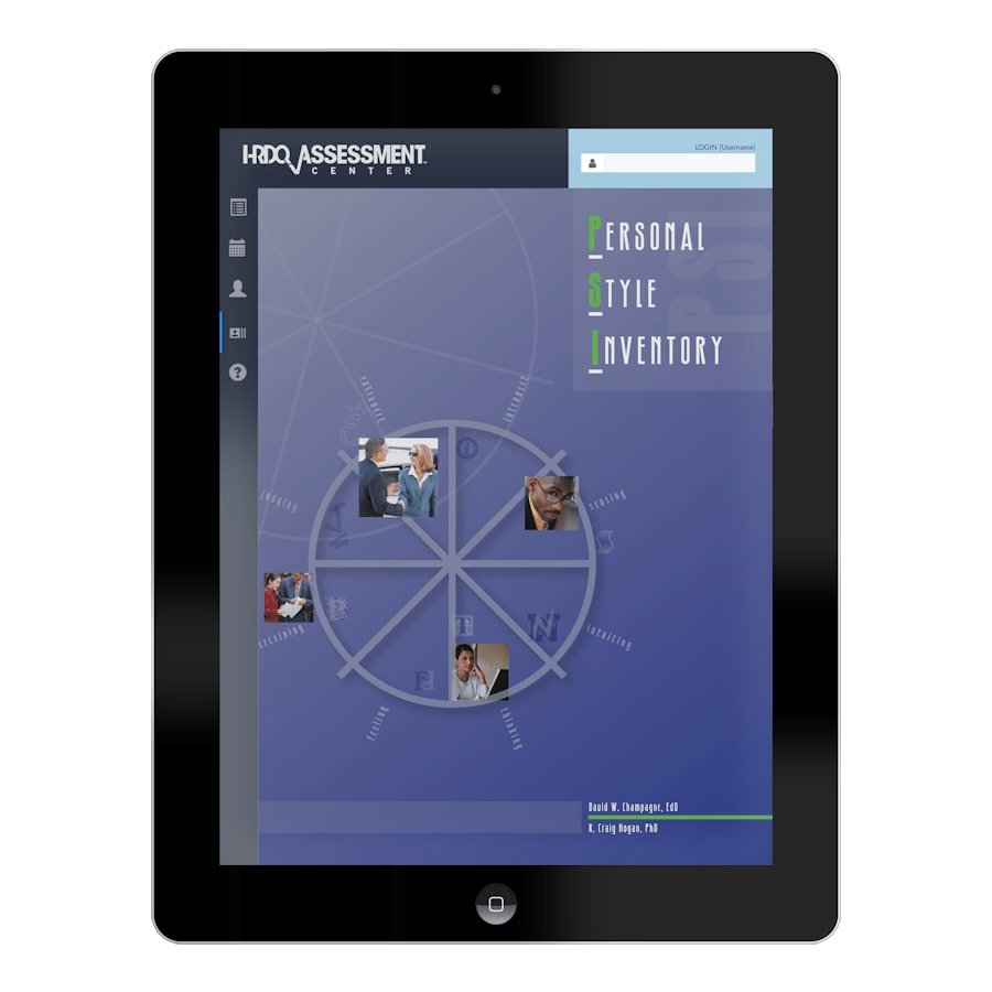 Personal Style Inventory - Online Assessment - HRDQ