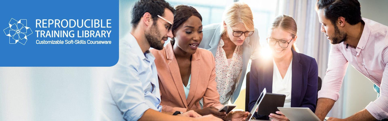 Reproducible Training Library: Customizable Soft-Skill Courses