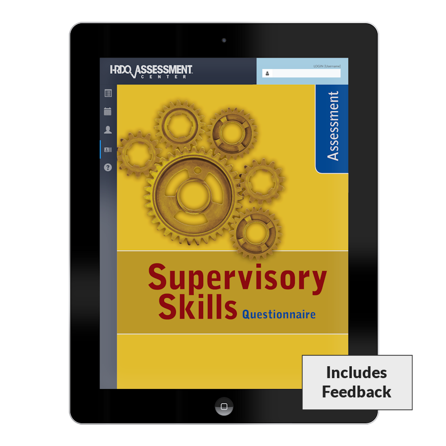 Supervisory Skills Questionnaire - HRDQ