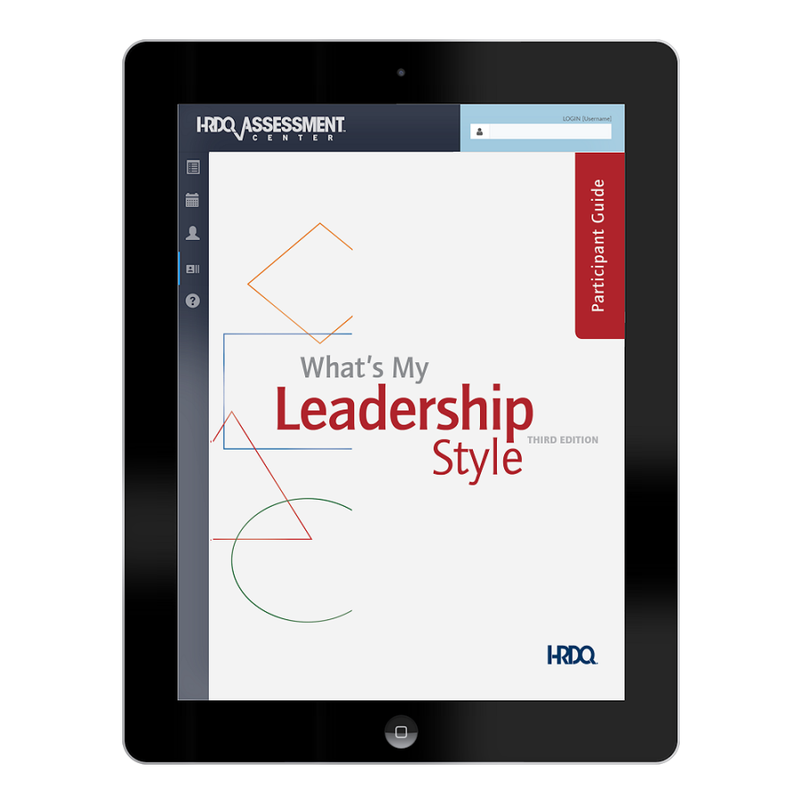 What's My Leadership Style - Online Assessment