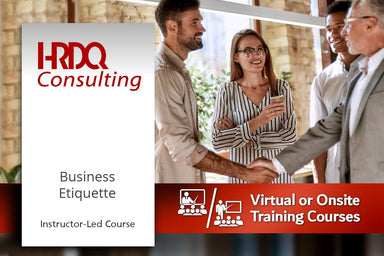 Business Etiquette Instructor-Led Course - HRDQ