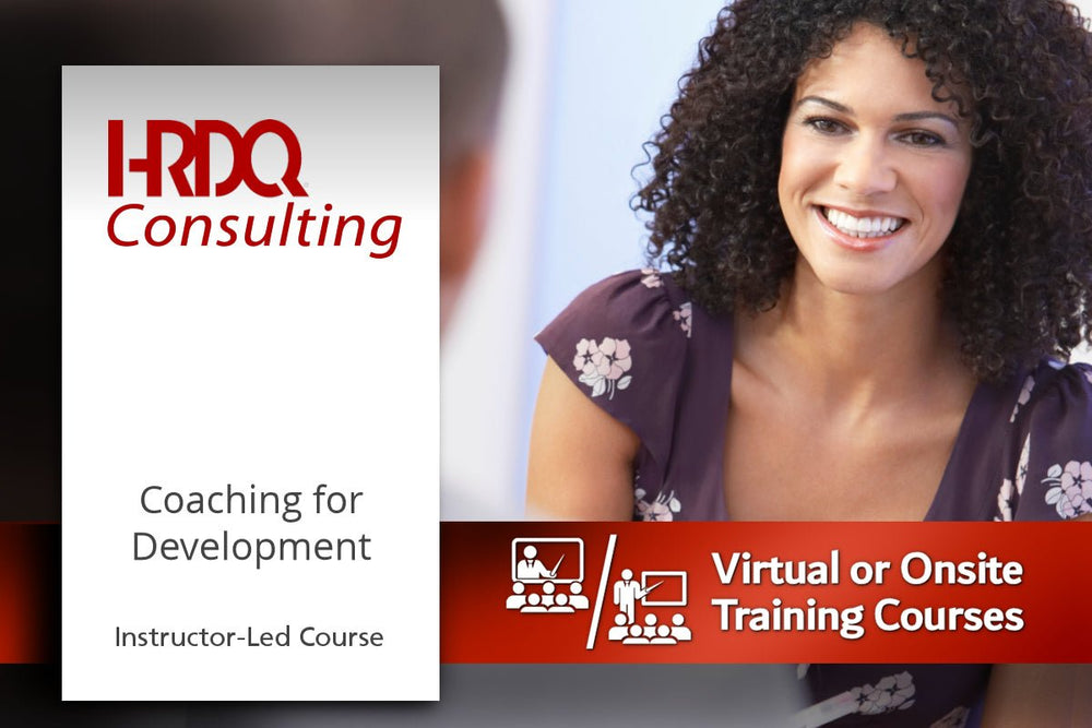 Coaching for Development Instructor-Led Course - HRDQ
