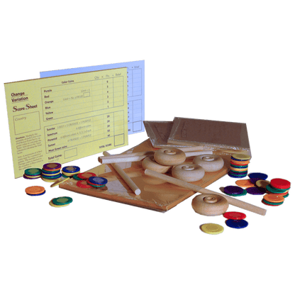 Common Currency: The Cooperative Competition Game game pieces