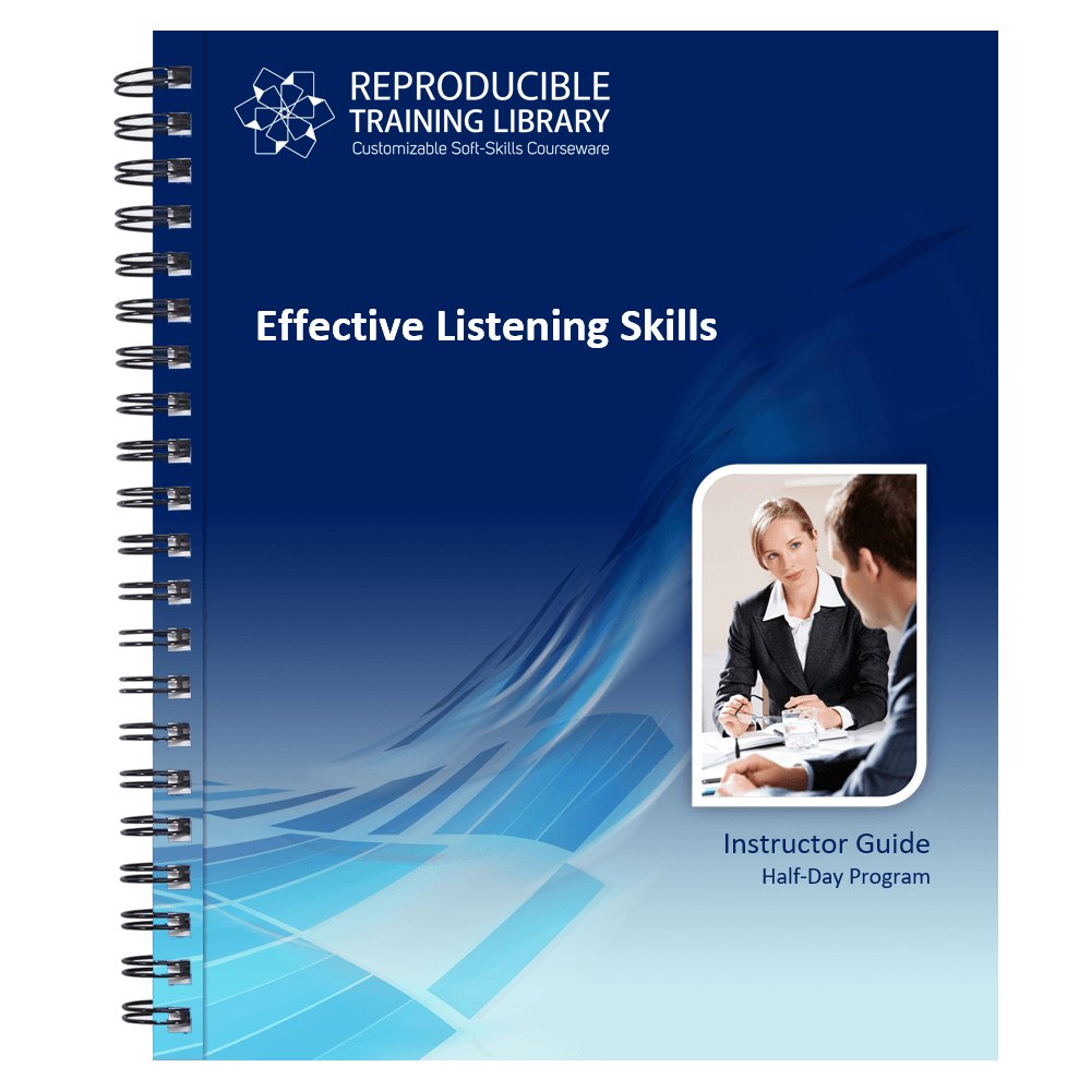Effective Listening Skills Customizable Course - HRDQ