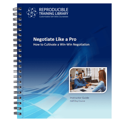 Negotiate Like a Pro Customizable Course - HRDQ