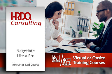 Negotiate Like a Pro Instructor-Led Course - HRDQ