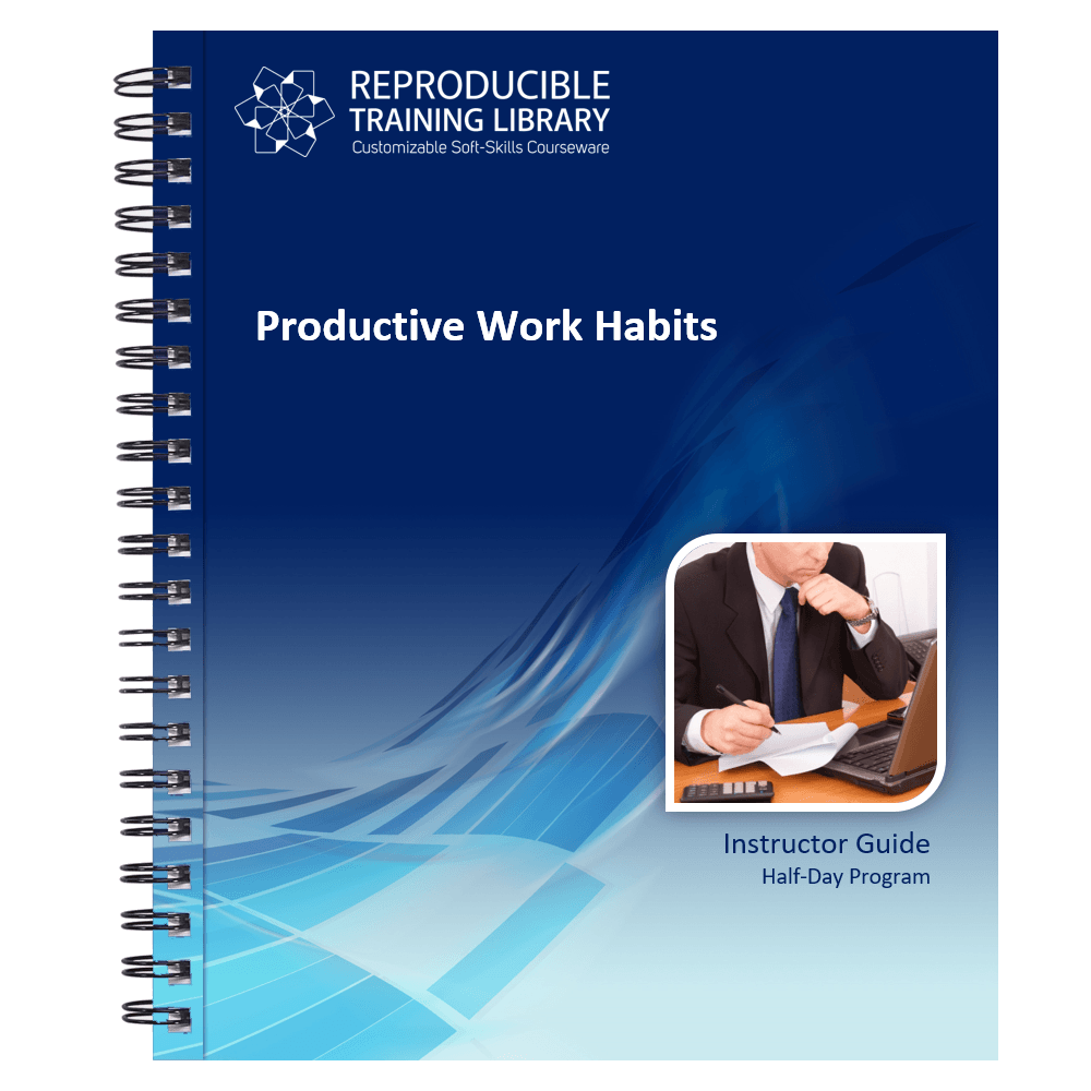 Productive Work Habits Customizable Course - HRDQ