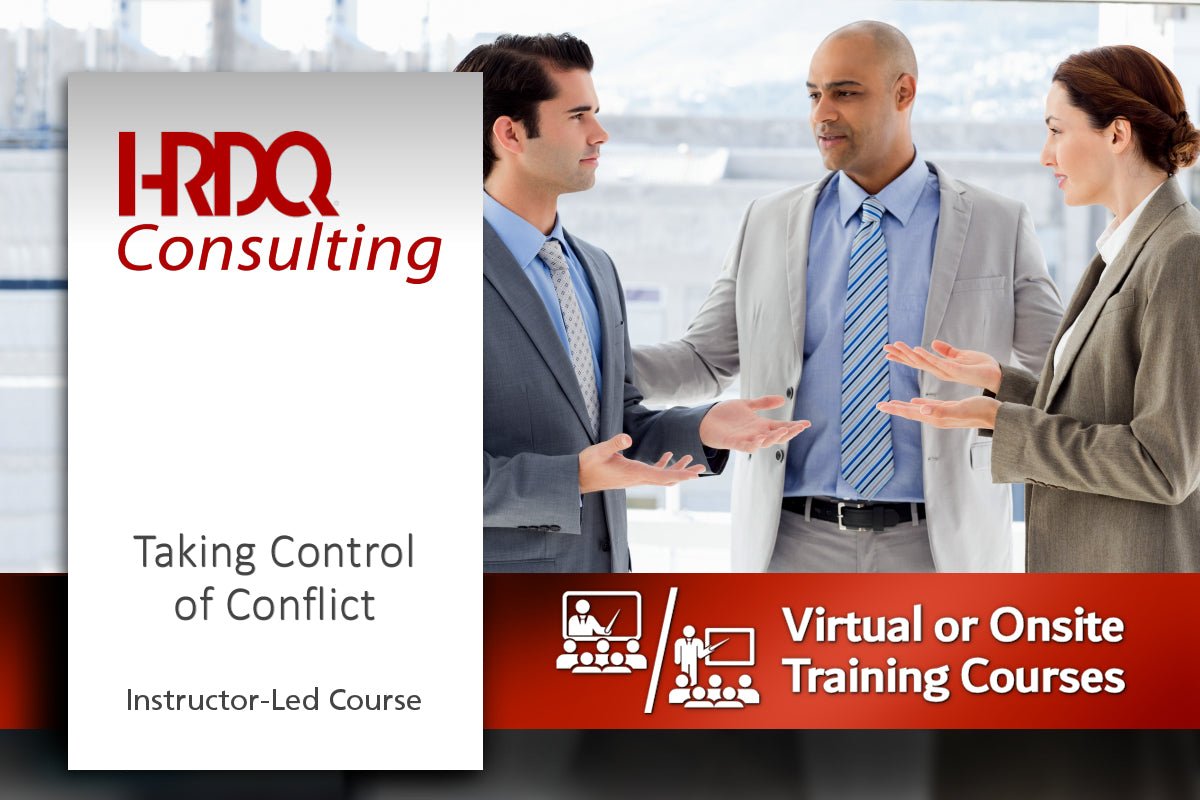 Taking Control of Conflict Instructor-Led Course - HRDQ