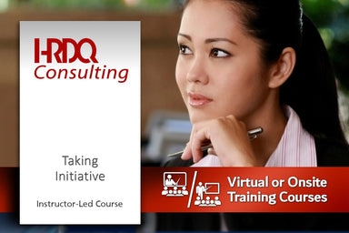Taking Initiative Instructor-Led Course - HRDQ