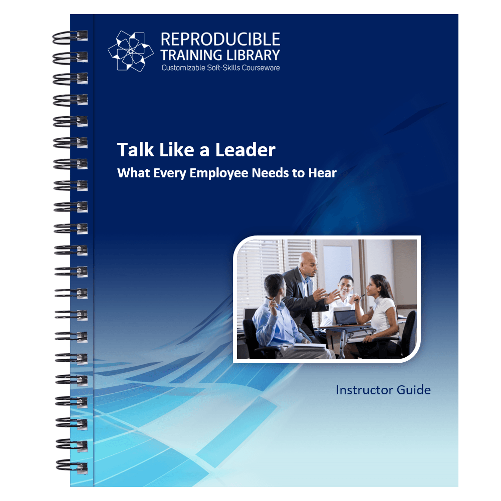 Talk Like a Leader Customizable Course - HRDQ