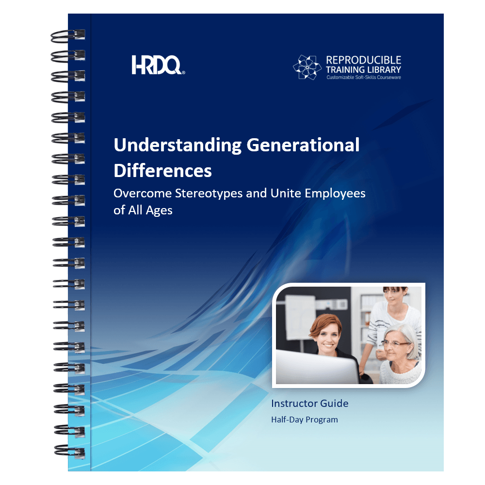 Understanding Generational Differences Customizable Courseware | HRDQ