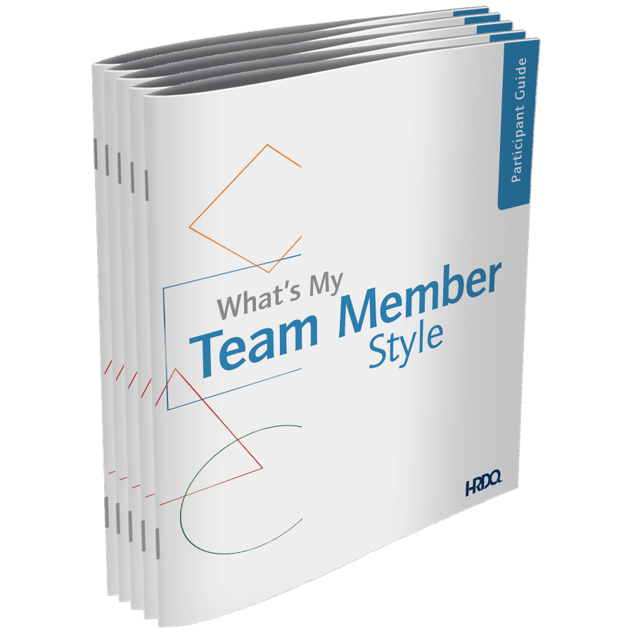 What's My Team Member Style - HRDQ