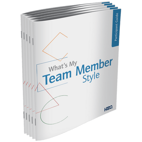 What's My Team Member Style - HRDQ