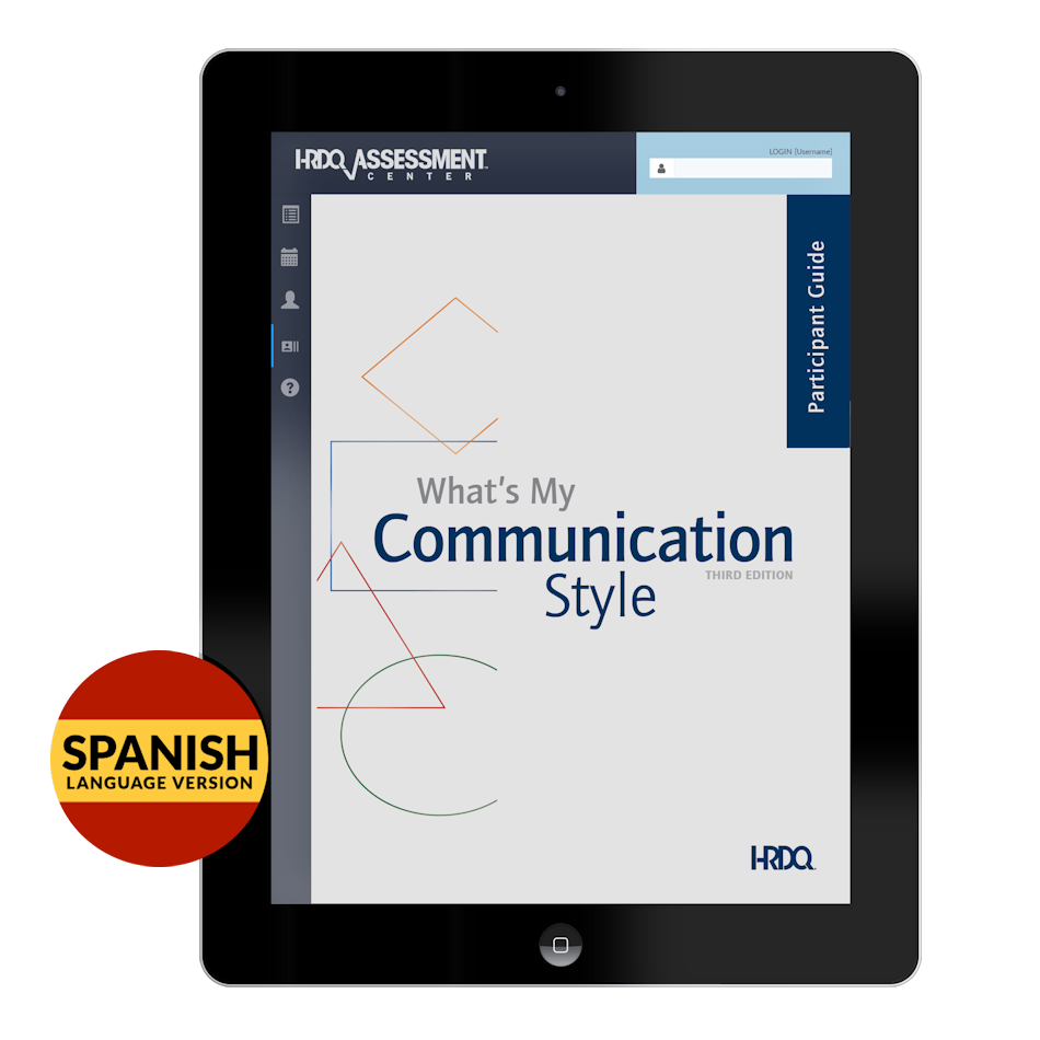 What's My Communication Style Third Edition Online Assessment (Spanish)-HRDQ